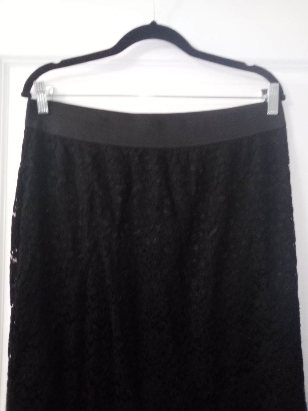 Worthington Whimsigoth Goth Chic Office Siren Tumblr 2014 Lace Skirt Size Large - Picture 2 of 6